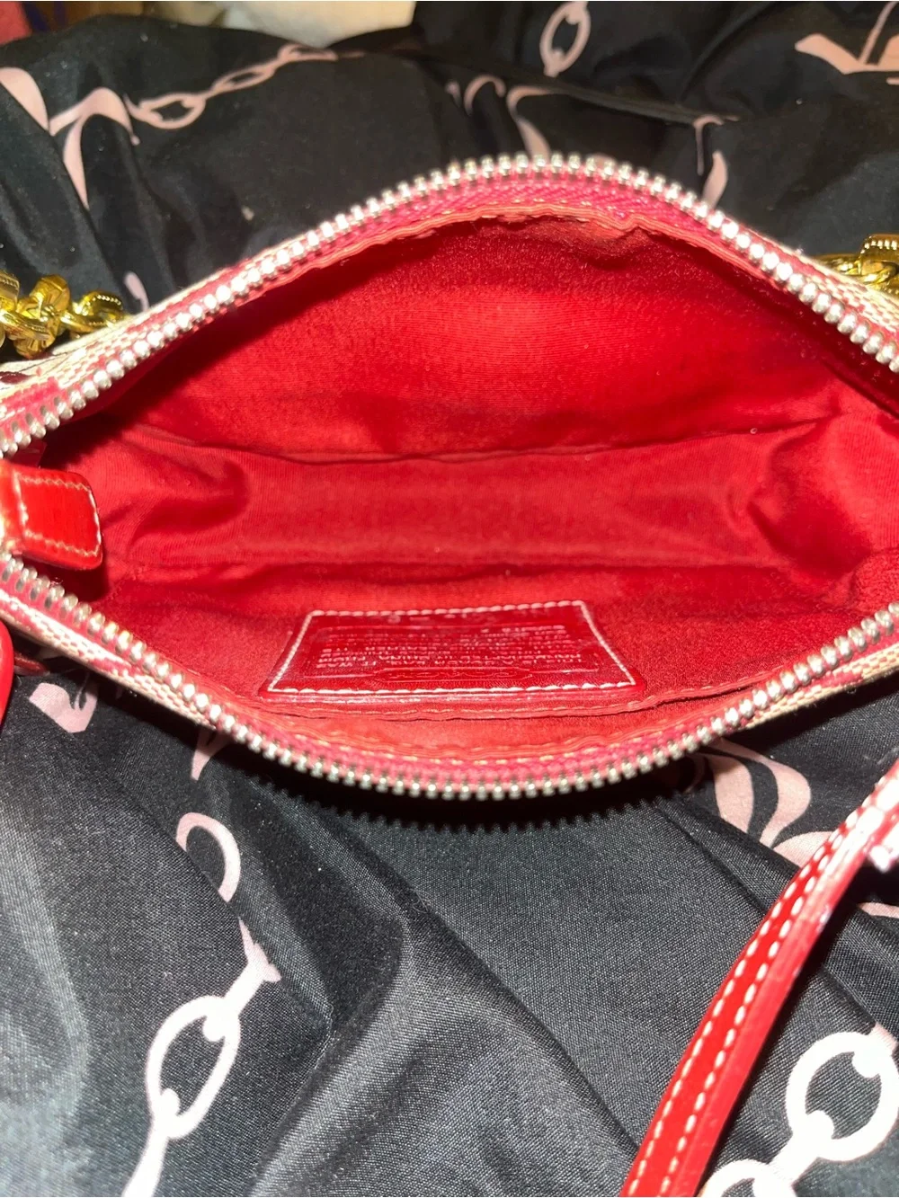 Coach color red